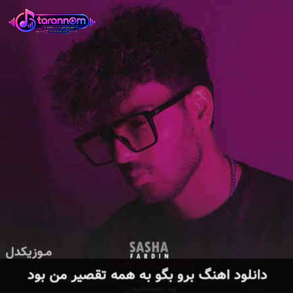 برو بگو به همه تقصیر من بود