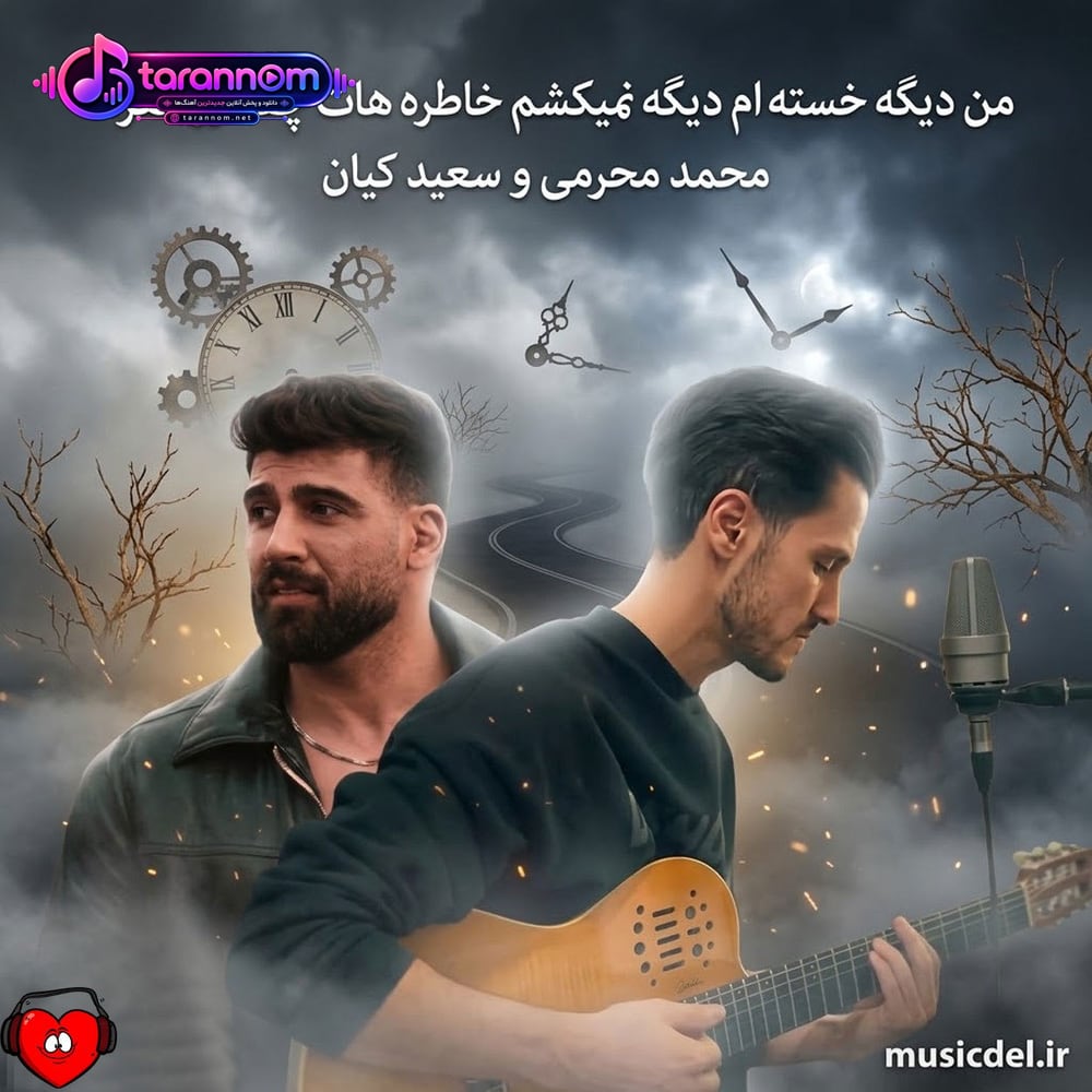 من دیگه خسته‌ام دیگه نمیکشم خاطره‌هات چقد رو مغزمه