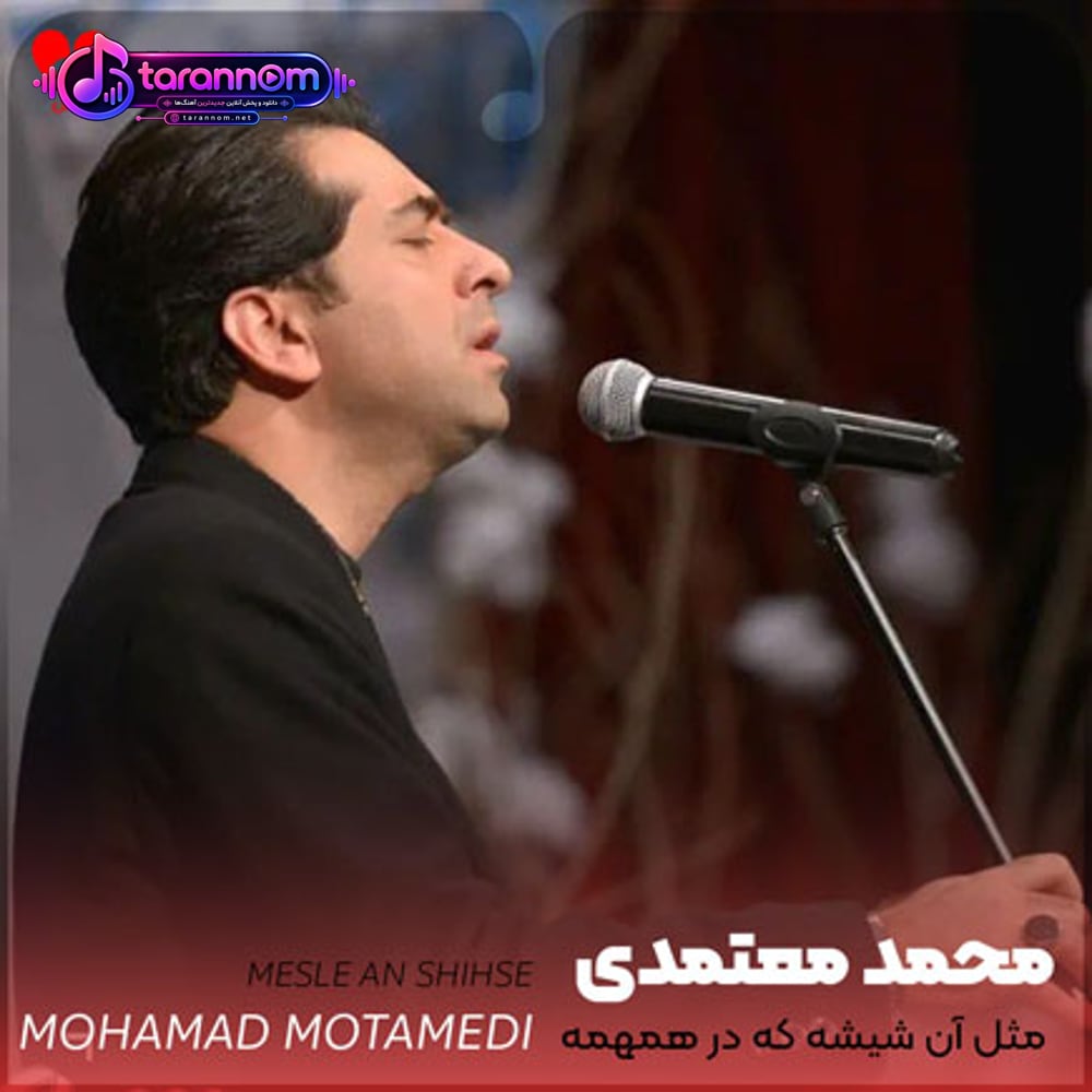 مثل آن شیشه که در همهمه باد شکست