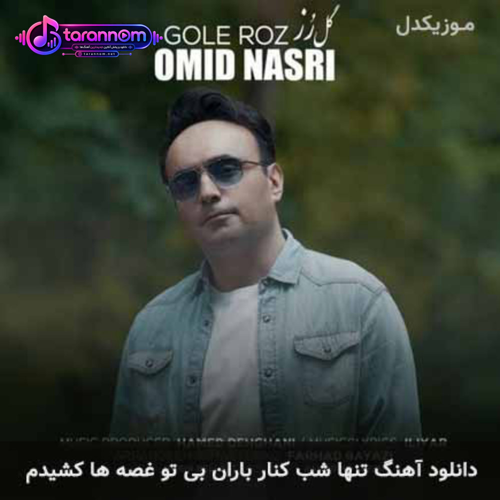 تنها شب کنار باران بی تو غصه ها کشیدم