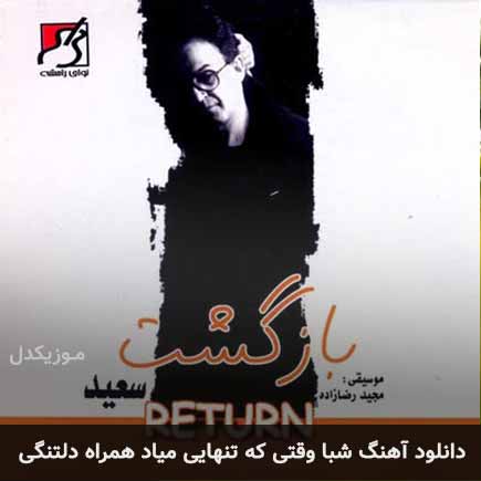 شبا وقتی که تنهایی میاد همراه دلتنگی