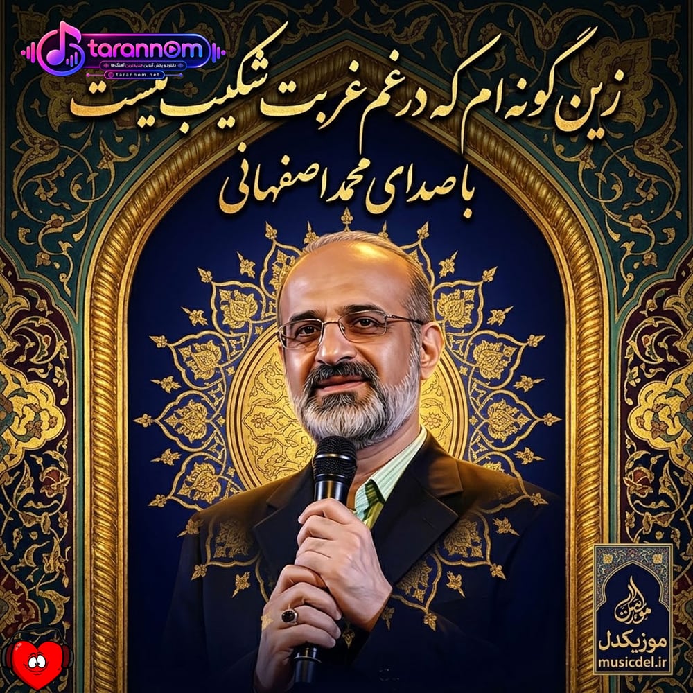 زین گونه ام که در غم غربت شکیب نیست