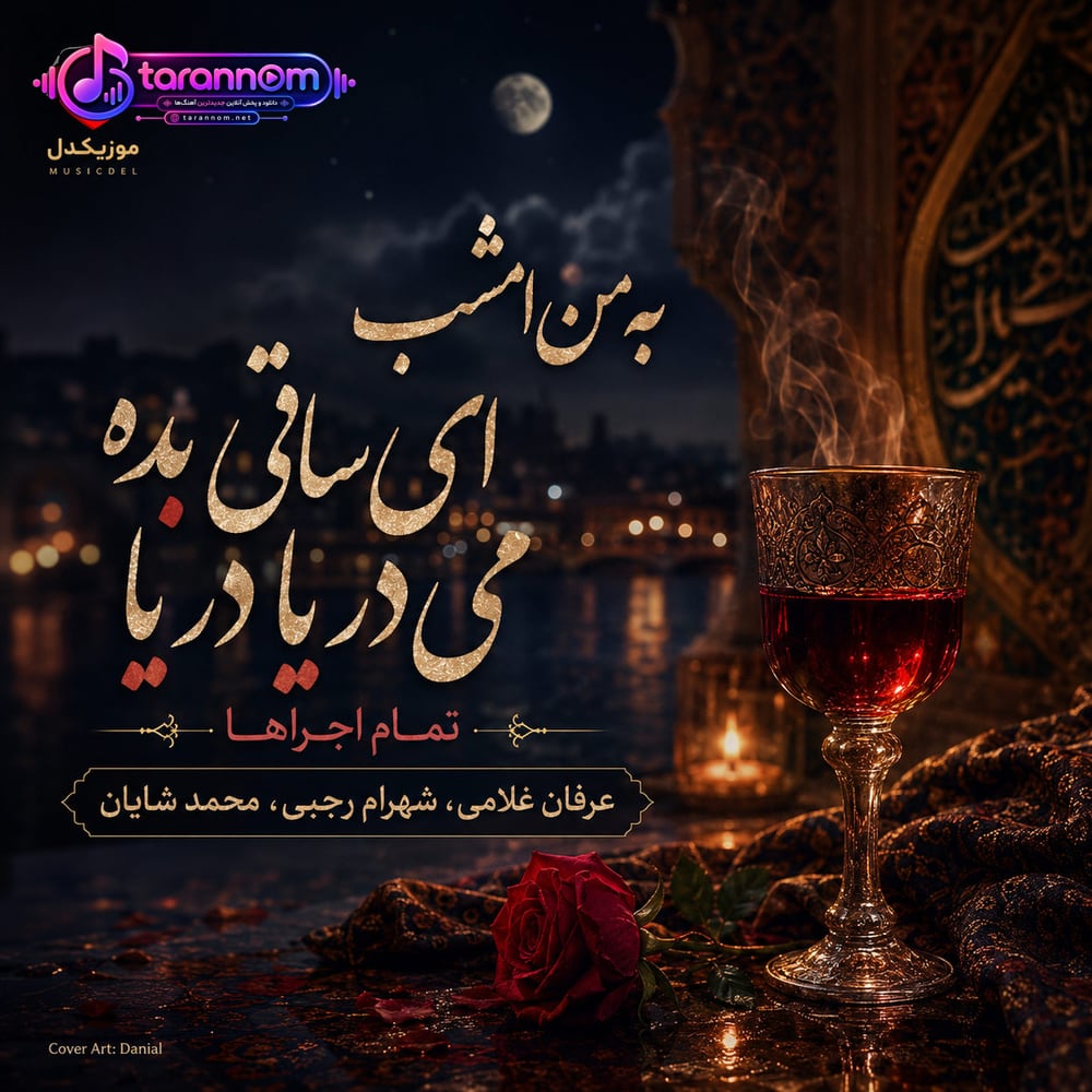 به من امشب ای ساقی بده می دریا دریا