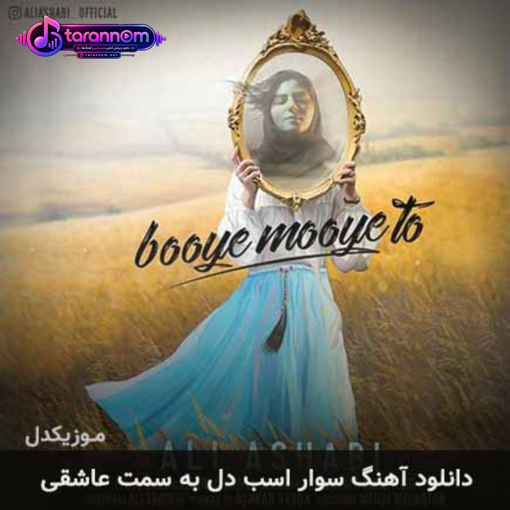 سوار اسب دل به سمت عاشقی