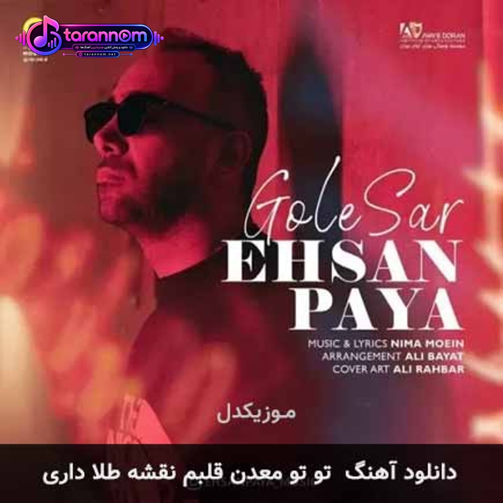 تو تو معدن قلبم نقشه طلا داری
